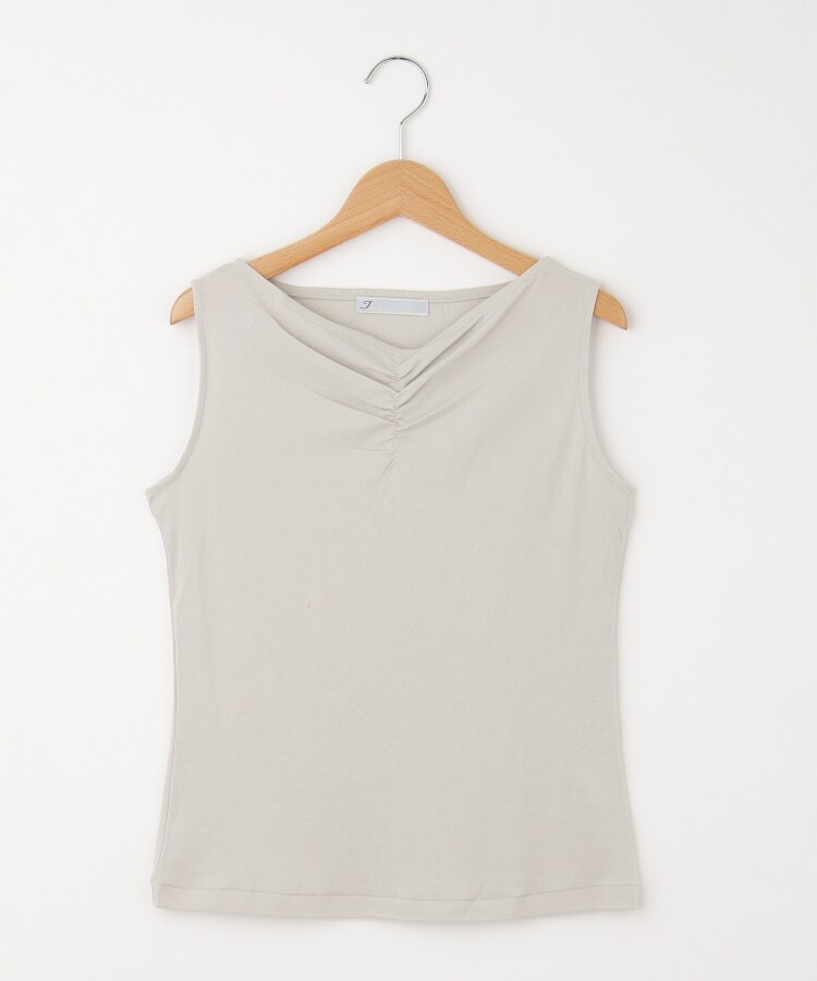 オフプライスストア(ウィメン)(OFF PRICE STORE(Women))のFaneuil（ファヌル） コットン胸ギャザータンクトップ1