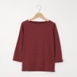 オフプライスストア(ウィメン)(OFF PRICE STORE(Women))のFaneuil（ファヌル） 8分袖ボートネックカットソー レッド(063)