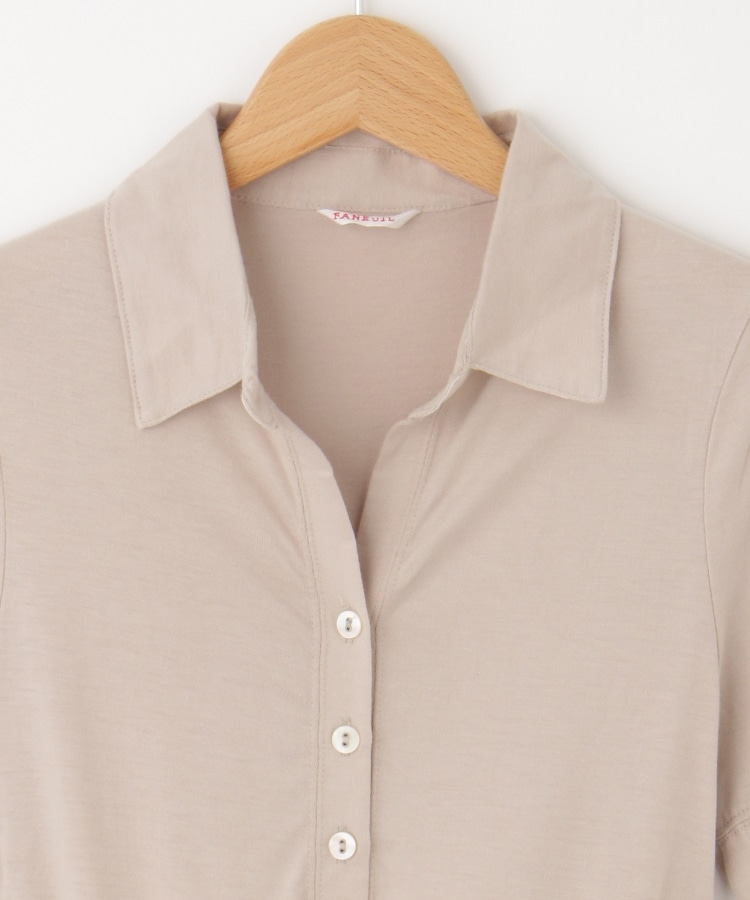 オフプライスストア(ウィメン)(OFF PRICE STORE(Women))のFaneuil（ファヌル） ウエストリボン半袖ワンピース3