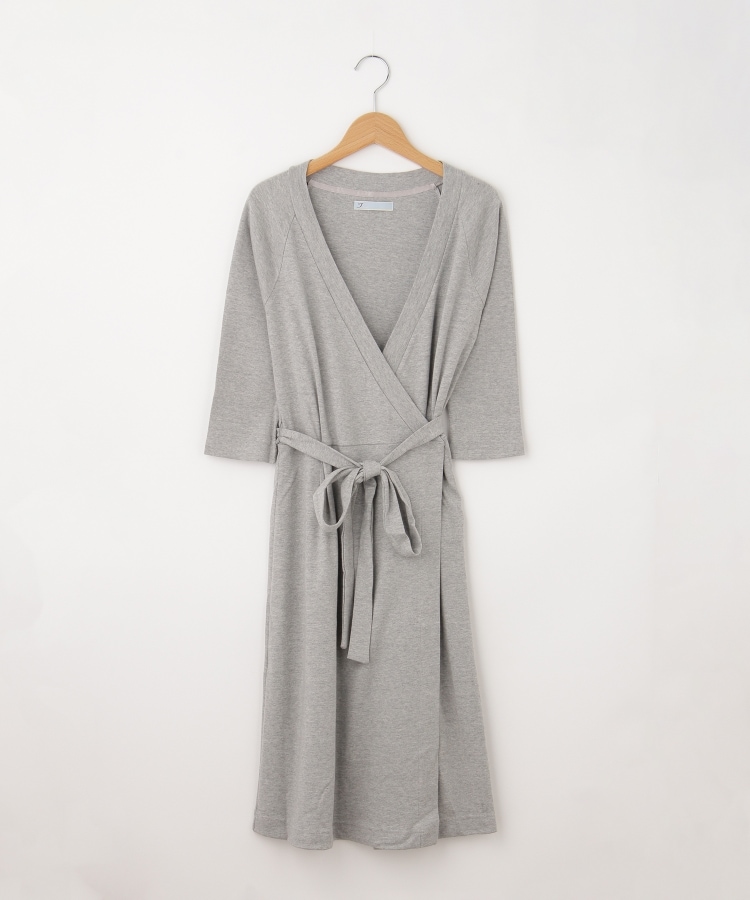 オフプライスストア(ウィメン)(OFF PRICE STORE(Women))のFaneuil（ファヌル） カシュクールワンピース グレー(012)