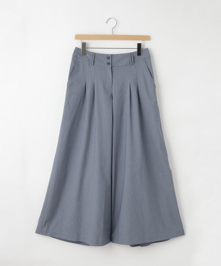 オフプライスストア(ウィメン)(OFF PRICE STORE(Women))のFaneuil（ファヌル） 2タック入りワイドパンツ ブルー(093)