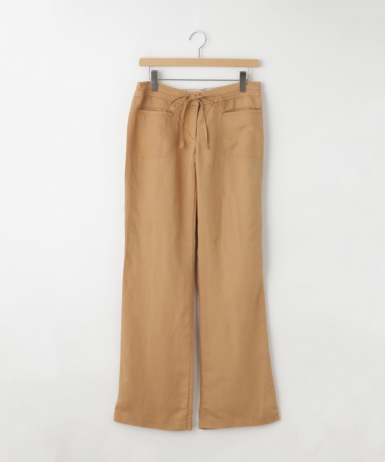 オフプライスストア(ウィメン)(OFF PRICE STORE(Women))のFaneuil（ファヌル） ウエストドロスト付きストレートパンツ ブラウン(043)