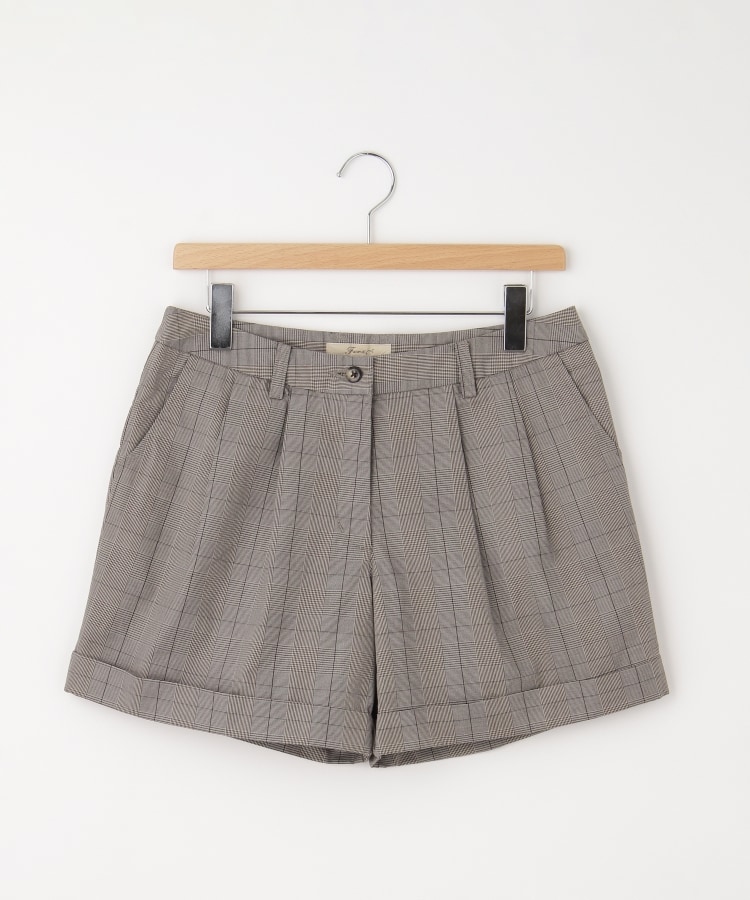 オフプライスストア(ウィメン)(OFF PRICE STORE(Women))のFaneuil（ファヌル） タック入りショートパンツ グレー(012)