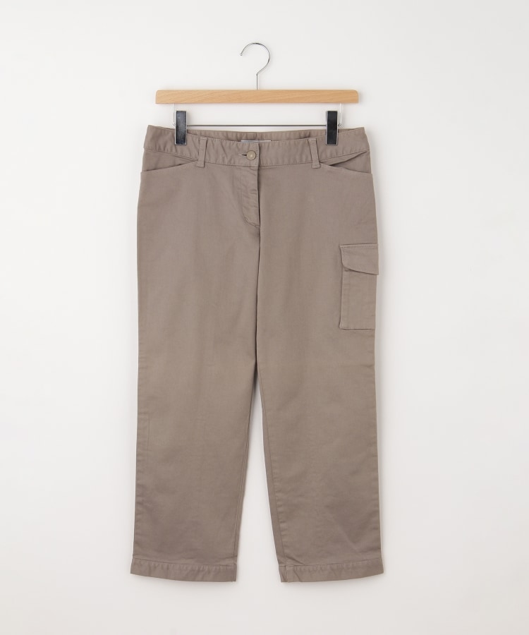 オフプライスストア(ウィメン)(OFF PRICE STORE(Women))のFaneuil（ファヌル） 8分丈ワンサイドポケットパンツ グレー(012)