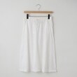 オフプライスストア(ウィメン)(OFF PRICE STORE(Women))のDANA（ダナ） チェック柄コットンウエストゴム入りスカート ホワイト(001)