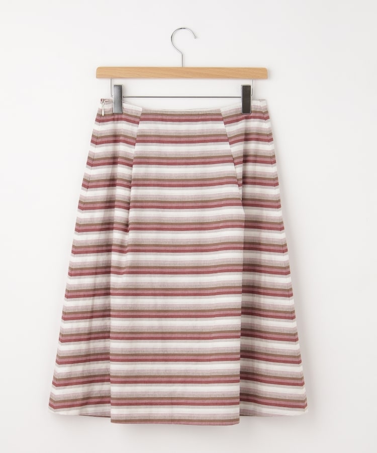 オフプライスストア(ウィメン)(OFF PRICE STORE(Women))のFaneuil（ファヌル） ウエストサイドチャック裏地付きボーダースカート2