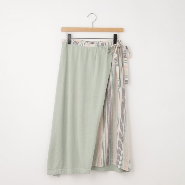 オフプライスストア(ウィメン)(OFF PRICE STORE(Women))のFaneuil（ファヌル） コンビ巻き風スカート マキシ・ロングスカート