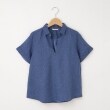 オフプライスストア(ウィメン)(OFF PRICE STORE(Women))のFaneuil（ファヌル） 小花柄半袖プルオーバーシャツ ブルー(092)