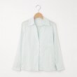 オフプライスストア(ウィメン)(OFF PRICE STORE(Women))のFaneuil（ファヌル） 前あき4つボタンシワ加工長袖シャツ ブルー(091)