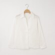 オフプライスストア(ウィメン)(OFF PRICE STORE(Women))のFaneuil（ファヌル） 前あき4つボタンシワ加工長袖シャツ アイボリー(004)