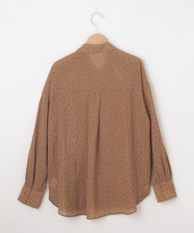 オフプライスストア(ウィメン)(OFF PRICE STORE(Women))のinnowave（イノウェーブ） ワッシャー加工ドットシャツ【SALE/セール/カジュアル/デイリー/トレンド/きれいめカジュアル】3