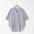 オフプライスストア(ウィメン)(OFF PRICE STORE(Women))のqout（コウト） キーネックフィッシュテールブラウス【SALE/セール/カジュアル/デイリー/トレンド/きれいめカジュアル/体型カバー】 ブルー(092)