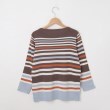 オフプライスストア(ウィメン)(OFF PRICE STORE(Women))のリネン混ボーダープルオーバー【SALE/セール/カジュアル/デイリー/トレンド/きれいめカジュアル】2