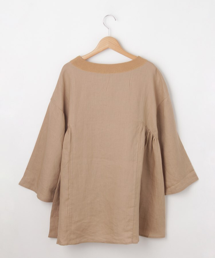 オフプライスストア(ウィメン)(OFF PRICE STORE(Women))のフレンチリネンAラインカットソー【SALE/セール/カジュアル/デイリー/トレンド/きれいめカジュアル】2