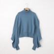 オフプライスストア(ウィメン)(OFF PRICE STORE(Women))のDoux.(ドゥ) ハイネックニット【SALE/セール/カジュアル/デイリー/トレンド/きれいめカジュアル/ルーズシルエット】 ブルー(091)