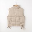 オフプライスストア(ウィメン)(OFF PRICE STORE(Women))のDoux.(ドゥ) サイドリボン中綿ベスト【SALE/セール/カジュアル/デイリー/トレンド/きれいめカジュアル】 ベージュ(052)