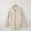 オフプライスストア(ウィメン)(OFF PRICE STORE(Women))のDoux.(ドゥ) ボアブルゾン【SALE/セール/カジュアル/デイリー/トレンド/きれいめカジュアル】 ホワイト(002)
