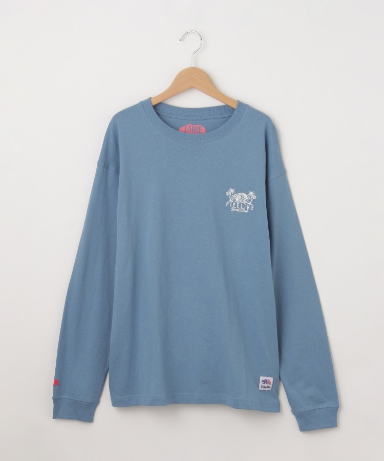 オフプライスストア(ウィメン)(OFF PRICE STORE(Women))のSALTS（ソルツ） バックプリントロンT【SALE/セール/カジュアル/デイリー/トレンド/ストリート/スポーティースタイル】 ブルー(091)