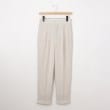 オフプライスストア(ウィメン)(OFF PRICE STORE(Women))の≪セレモニー/通勤・セットアップ可≫qout（コウト） レジュールツィードテーパードパンツ【SALE/セール/入卒/学校行事/ビジネス/デイリー/きれいめカジュアル】 ホワイト(002)