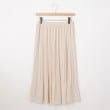 オフプライスストア(ウィメン)(OFF PRICE STORE(Women))の≪セレモニー/通勤≫innowave（イノウェーブ） シフォンジョーゼットプリーツスカート【SALE/セール/入卒/学校行事/ビジネス/デイリー/きれいめカジュアル】 アイボリー(004)