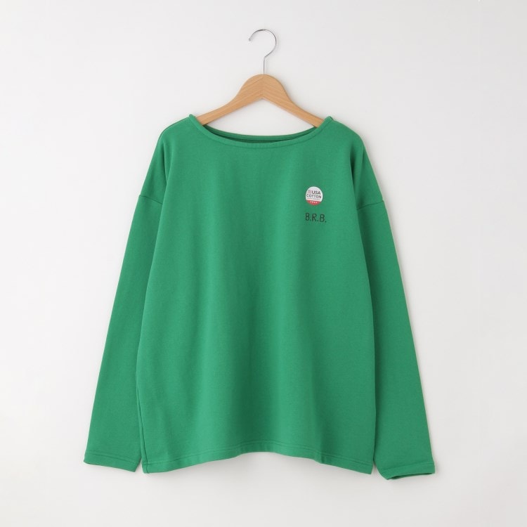オフプライスストア(ウィメン)(OFF PRICE STORE(Women))のcoen（コーエン） USAコットンCVC裏毛BIO刺繍プルオーバー【SALE/セール/カジュアル/デイリー/トレンド/ゆったり】 スウェット・トレーナー