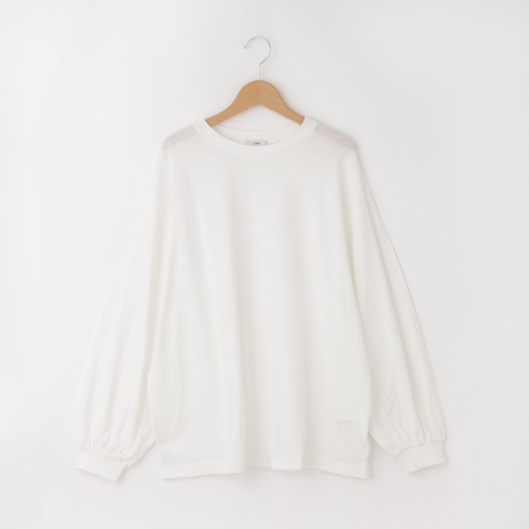 オフプライスストア(ウィメン)(OFF PRICE STORE(Women))のcoen（コーエン） シアーボーダーレイヤーロングスリーブTシャツ【SALE/セール/カジュアル/デイリー/トレンド/ゆったり】 カットソー