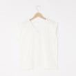 オフプライスストア(ウィメン)(OFF PRICE STORE(Women))のcoen（コーエン） バックオープンフレンチスリーブVネックTシャツ【SALE/セール/カジュアル/デイリー/トレンド/きれいめカジュアル】2