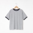 オフプライスストア(ウィメン)(OFF PRICE STORE(Women))のcoen（コーエン） シアーリンガーTシャツ【SALE/セール/カジュアル/デイリー/トレンド/スポーティースタイル】 ライトグレー(011)