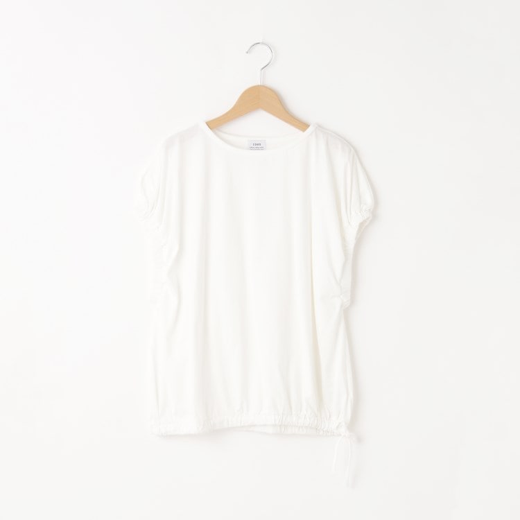 オフプライスストア(ウィメン)(OFF PRICE STORE(Women))のcoen（コーエン） 接触冷感ギャザードルマンTシャツ【SALE/セール/カジュアル/デイリー/トレンド/スポーティースタイル】 カットソー