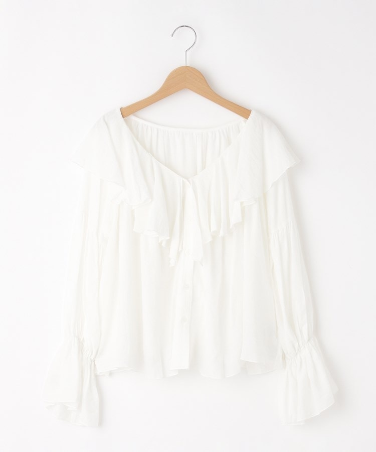 オフプライスストア(ウィメン)(OFF PRICE STORE(Women))のarchives（アルシーヴ） ビックカラーブラウス オフホワイト(004)