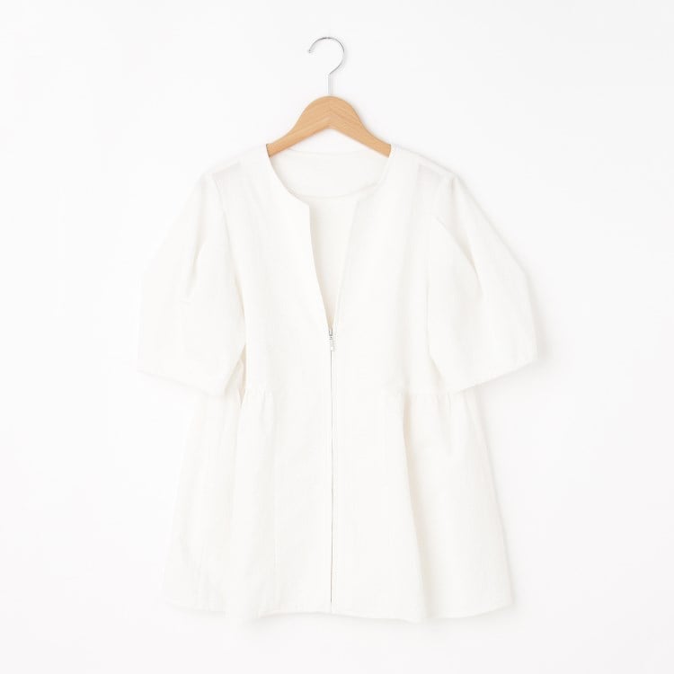オフプライスストア(ウィメン)(OFF PRICE STORE(Women))のqout（コウト） カラミタンブラーパフスリーブブラウスジャケット【SALE/セール/カジュアル/デイリー/トレンド/きれいめカジュアル】 シャツ・ブラウス