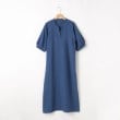 オフプライスストア(ウィメン)(OFF PRICE STORE(Women))のinnowave（イノウェーブ） タンブラーブッチャー素材ワンピース【SALE/セール/オフプライス/カジュアル/デイリー/トレンド】 ブルー(094)