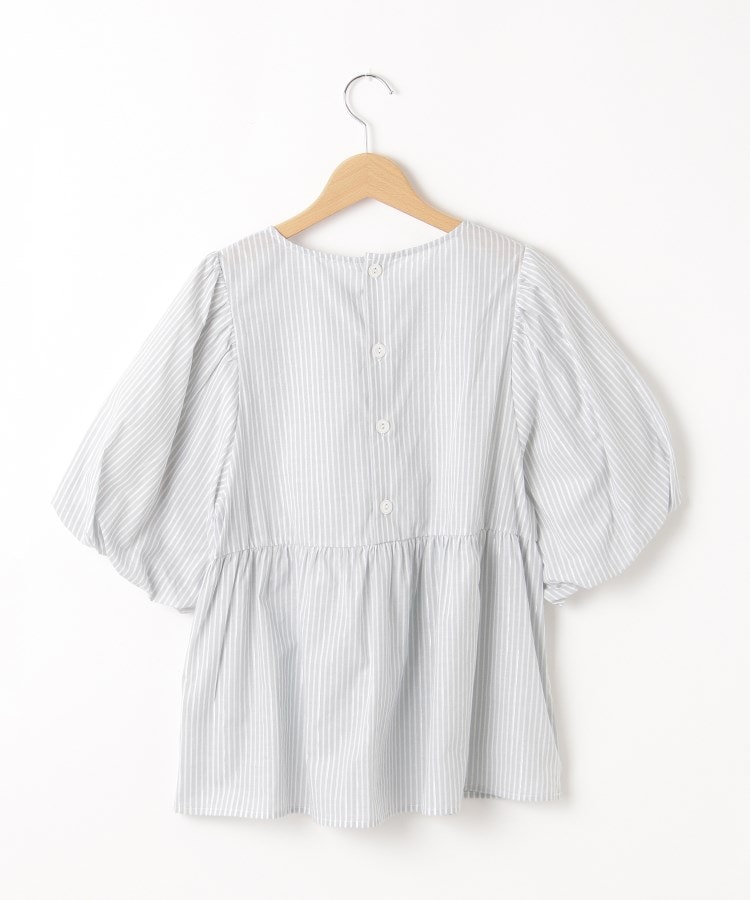 オフプライスストア(ウィメン)(OFF PRICE STORE(Women))のinnowave（イノウェーブ） ローンストライプ（ラメMix) ブラウス【SALE/セール/オフプライス/カジュアル/デイリー/トレンド】2