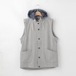 オフプライスストア(メンズ)(OFF PRICE STORE(Mens))のMIL-SPEC フード取り外し可コットンベスト1