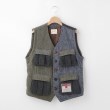 オフプライスストア(メンズ)(OFF PRICE STORE(Mens))のMIL-SPEC ヘリンボーン柄ベスト ブルーグリーン(997)