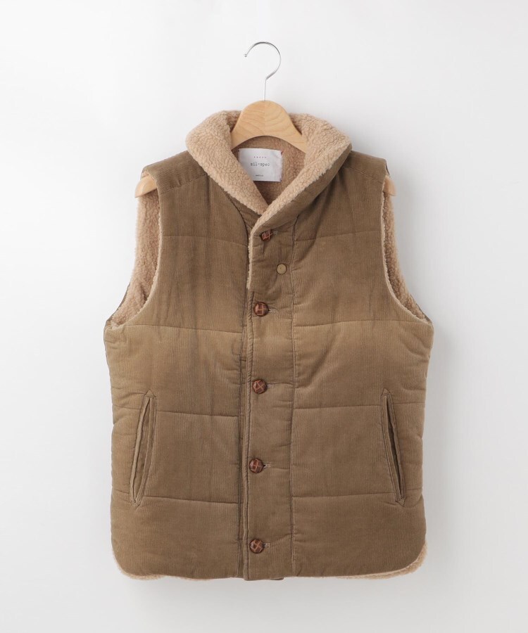 オフプライスストア(メンズ)(OFF PRICE STORE(Mens))のMIL-SPEC コーデュロイボアベスト1