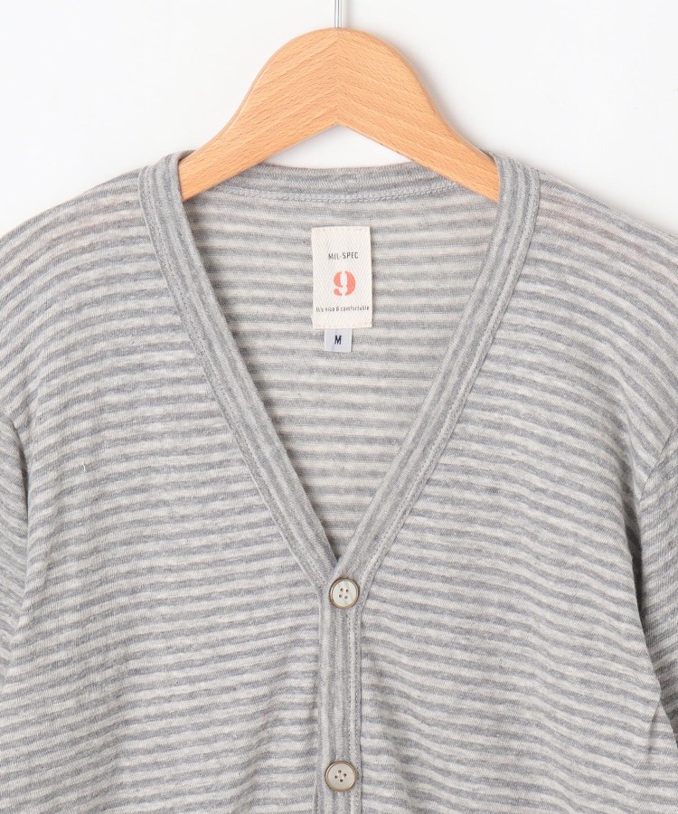 オフプライスストア(メンズ)(OFF PRICE STORE(Mens))のMIL-SPEC Vネックボーダーカーディガン3