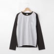 オフプライスストア(メンズ)(OFF PRICE STORE(Mens))のMIL-SPEC フロントストライプ柄カットソー カーキ(027)