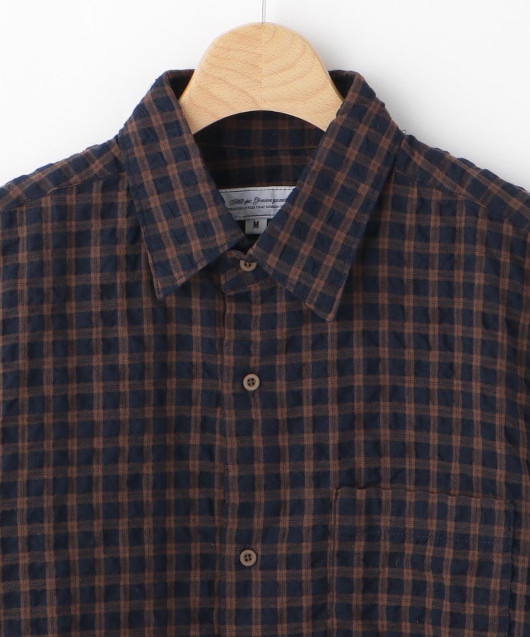 オフプライスストア(メンズ)(OFF PRICE STORE(Mens))のMIL-SPEC リップルチェック柄半袖シャツ3