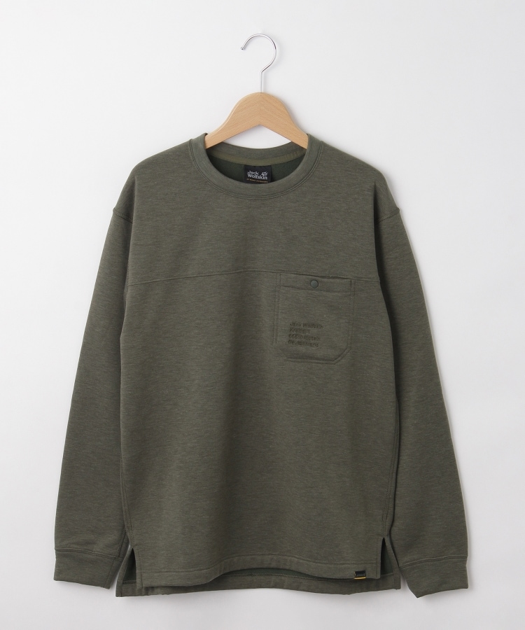 オフプライスストア(メンズ)(OFF PRICE STORE(Mens))のJack Wolfskin（ジャックウルフスキン） ポケット付きプルオーバー カーキ(081)