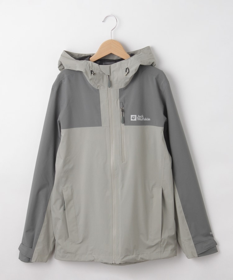 オフプライスストア(メンズ)(OFF PRICE STORE(Mens))のJack Wolfskin（ジャックウルフスキン） 裏メッシュフード付きジャンパー グリーン(023)