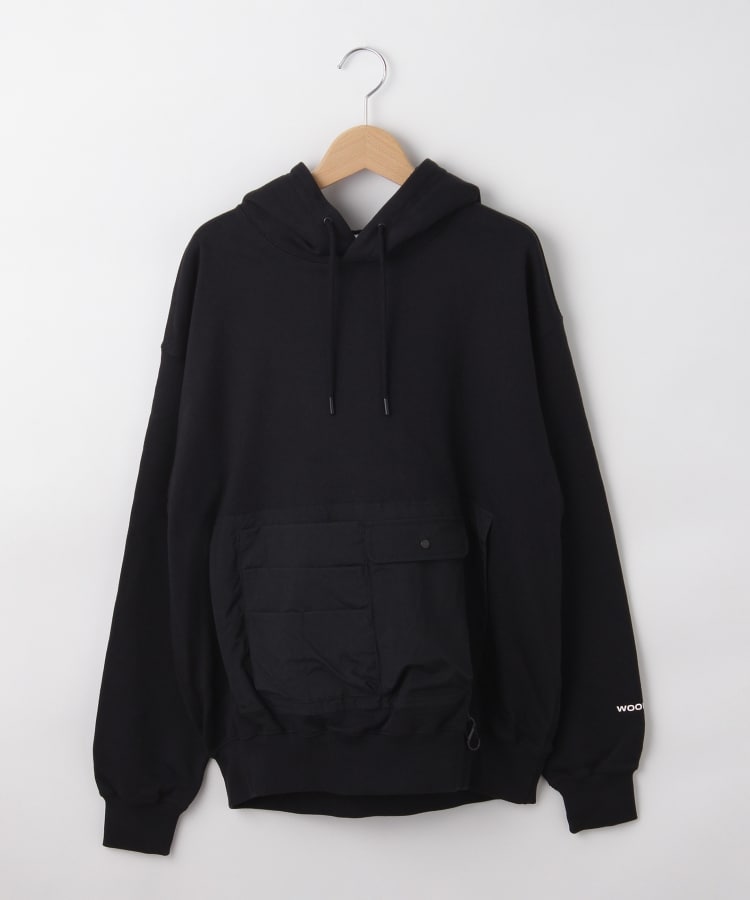 オフプライスストア(メンズ)(OFF PRICE STORE(Mens))のWOODS（ウッズ） マルチポケットスエットパーカー ブラック(019)