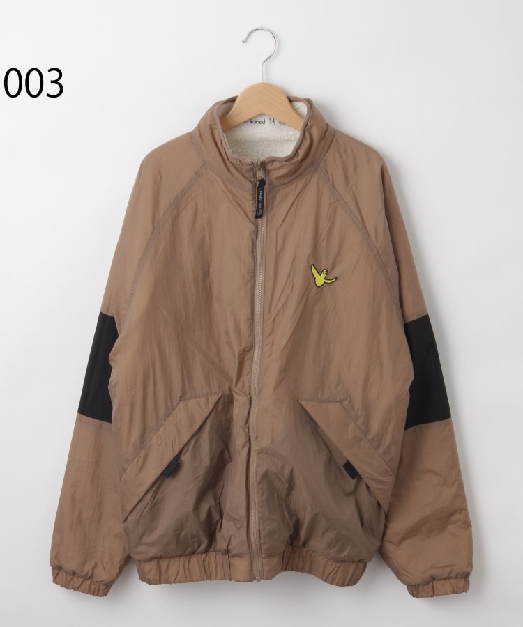 オフプライスストア(メンズ)(OFF PRICE STORE(Mens))のWhat it isNT（ワットイットイズント） MarkGonzalesボア×ナイロン刺繍入りリバーシブルブルゾン【SALE/カジュアル/デイリー/トレンド/ユニセックス】5