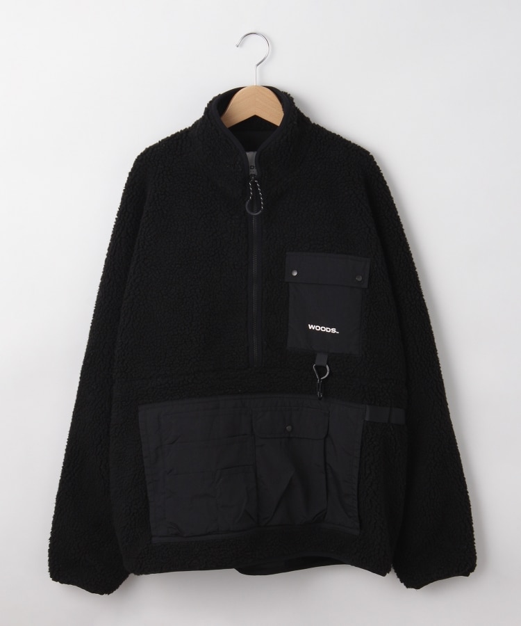 オフプライスストア(メンズ)(OFF PRICE STORE(Mens))のWOODS（ウッズ） マルチポケットプルオーバーボアブルゾン【SALE/カジュアル/デイリー/トレンド/ストリート/スポーティースタイル/バイカラー】1