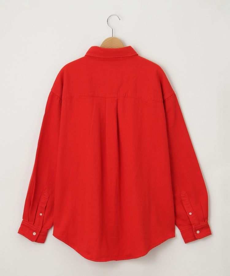 オフプライスストア(メンズ)(OFF PRICE STORE(Mens))のWhat it isNT（ワットイットイズント） MarkGonzales胸ポケットロゴ付きデニムシャツ【SALE/カジュアル/デイリー/トレンド/ストリート】2