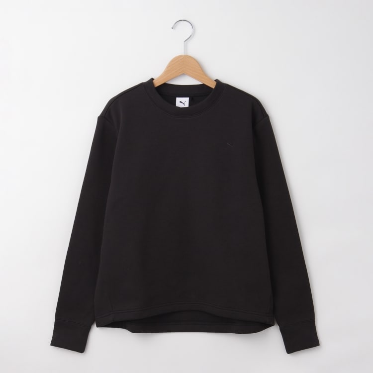 オフプライスストア(メンズ)(OFF PRICE STORE(Mens))のPUMA（プーマ） 胸元ワンポイント刺繍トレーナー（ブラック） スウェット・トレーナー
