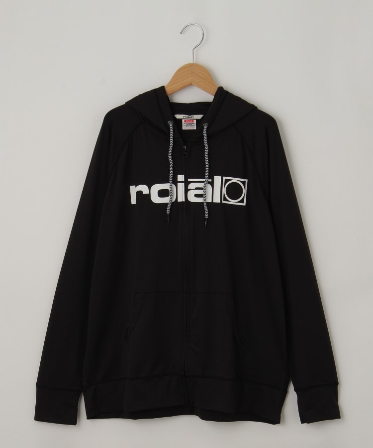 オフプライスストア(メンズ)(OFF PRICE STORE(Mens))のroial（ロイアル） ジップ長袖ラッシュガード ブラック(019)