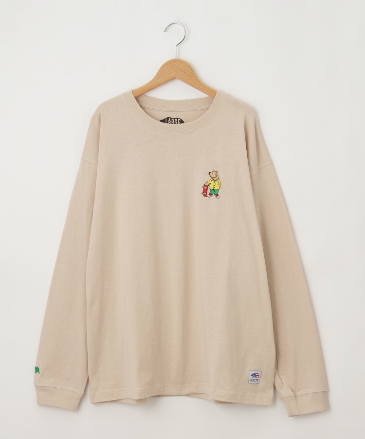 オフプライスストア(メンズ)(OFF PRICE STORE(Mens))のSALTS（ソルツ） スケボーベア刺しゅうロンT【SALE/カジュアル/デイリー/トレンド/きれいめカジュアル】1