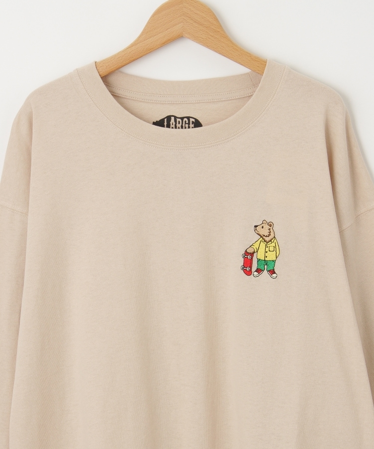 オフプライスストア(メンズ)(OFF PRICE STORE(Mens))のSALTS（ソルツ） スケボーベア刺しゅうロンT【SALE/カジュアル/デイリー/トレンド/きれいめカジュアル】3