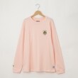オフプライスストア(メンズ)(OFF PRICE STORE(Mens))のSALTS（ソルツ） おじさん刺しゅうロンT ピンク(072)